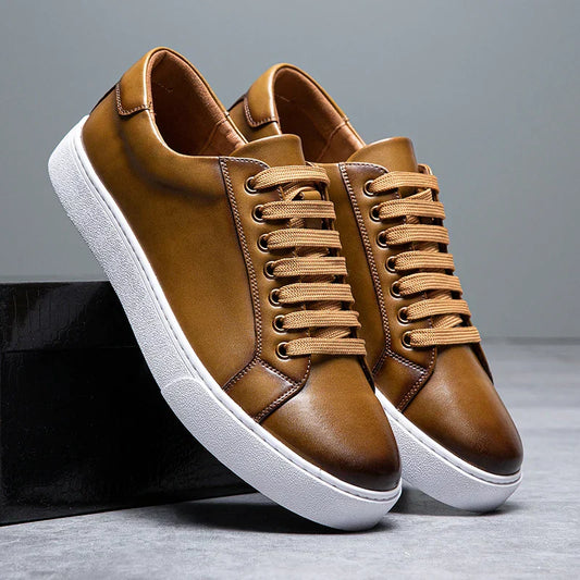 Luxe Leather Sneakers